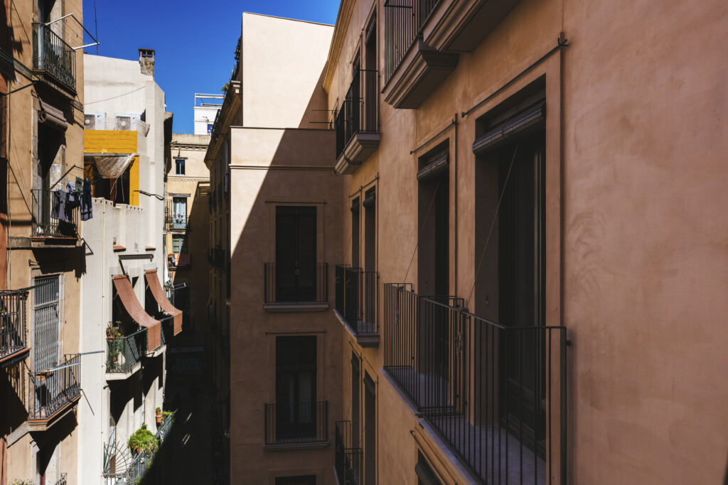 Promoción de viviendas en C/Princesa, Barcelona